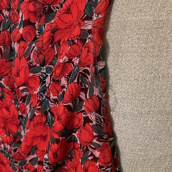 Super down dress from revolve slight rip on left side near hip area - Picture 2 of 4